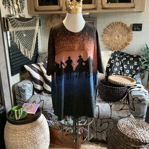 Men’s Fruit of the Loom Cowboy T-Shirt Free W/purchase